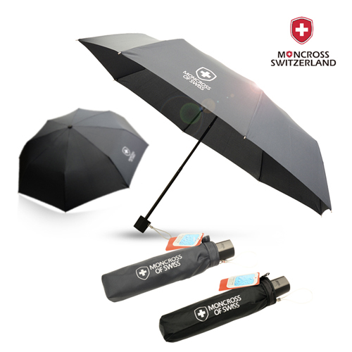 [몽크로스] 3단 솔리드 수동 우산 M-3S
