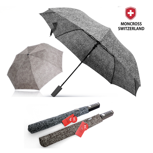 [몽크로스] 2단 스마트 패턴 반자동 우산