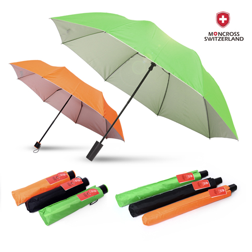 [몽크로스] 2,3단 삼색 실버 우산 세트